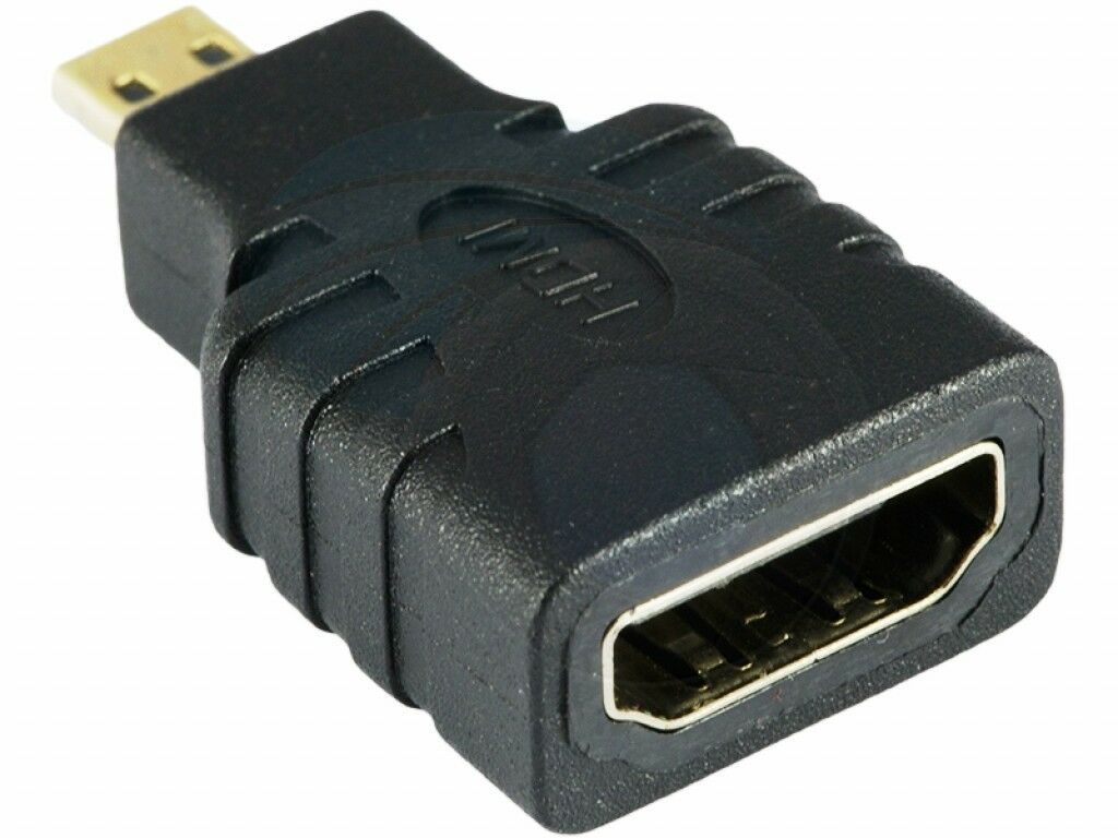Micro HDMI Male TO HDMI Female Adapter convertor - SuperSaverAU - view 2