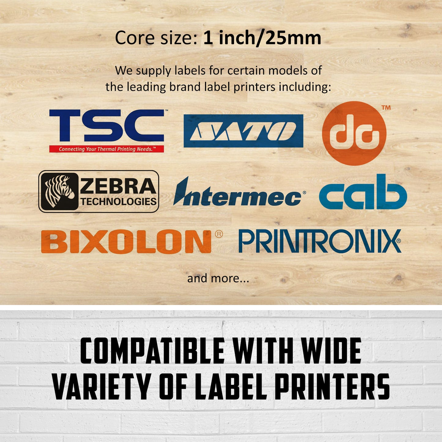 Thermal Direct Label 100x150mm - 3 Rolls Durable Shipping Labels, Easy Peel