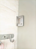 304 Stainless Steel 90 Degree Glass Door Hinge, 4mm Thick, Self Closing - SuperSaverAU - view 5