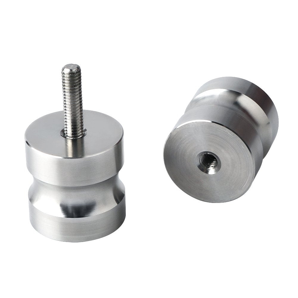 SUS304 Stainless Steel Shower Glass Door Knob, Double Sided, 3mm-16mm Thick - SuperSaverAU - view 2