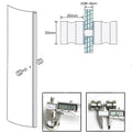 SUS304 Stainless Steel Shower Glass Door Knob, Double Sided, 3mm-16mm Thick - SuperSaverAU - view 3
