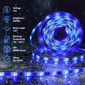 5050 RGB LED Strip Lights 5m, 300PCS, Waterproof, 20 Colors, 6 Modes, IR Controller - SuperSaverAU - view 3