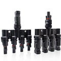 Premium 4 to 1 Waterproof Solar PV Branch Connectors 1 Pair