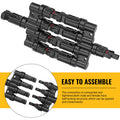 Premium 4 to 1 Waterproof Solar PV Branch Connectors 1 Pair