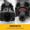 Premium 4 to 1 Waterproof Solar PV Branch Connectors 1 Pair