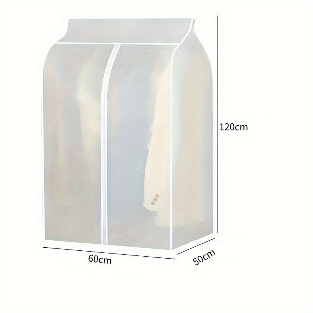 Premium PEVA Clothes Dust Cover Wardrobe Storage Bag - 120cm