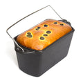 Cast Iron Bread Pan with Lid, Non-Stick, 27cm x 21cm x 17cm, Durable Baking - SuperSaverAU - view 2