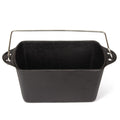 Cast Iron Bread Pan with Lid, Non-Stick, 27cm x 21cm x 17cm, Durable Baking - SuperSaverAU - view 3