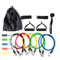 11 Pack Resistance Bands Stackable Exercise Bands Home Workouts Physical Therapy Gym Training - SuperSaverAU - view 3