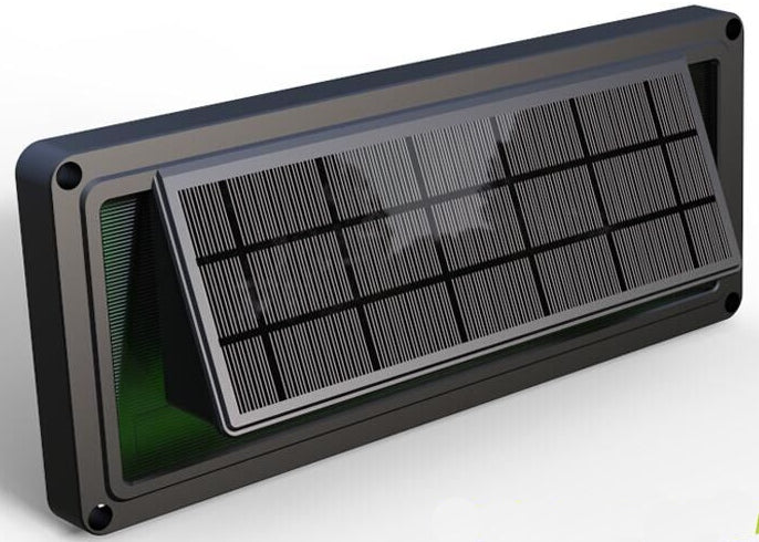 Premium Solar Step Light, 248x104x45mm, Aluminium Alloy, Waterproof, Sound Sensor