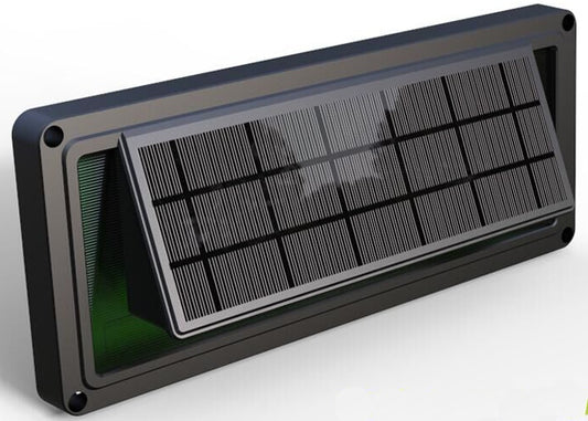 Premium Solar Step Light, 248x104x45mm, Aluminium Alloy, Waterproof, Sound Sensor