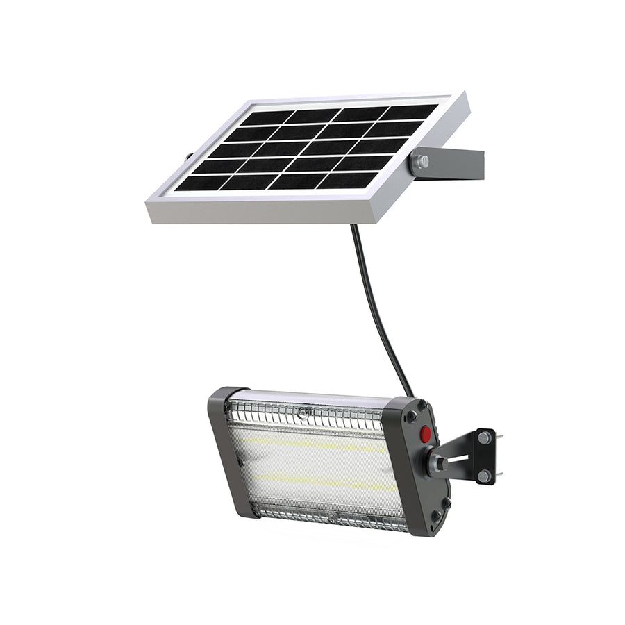 Solar LED Flood Light 30w - Waterproof, Remote Control, Separate Solar Panel - SuperSaverAU - view 1