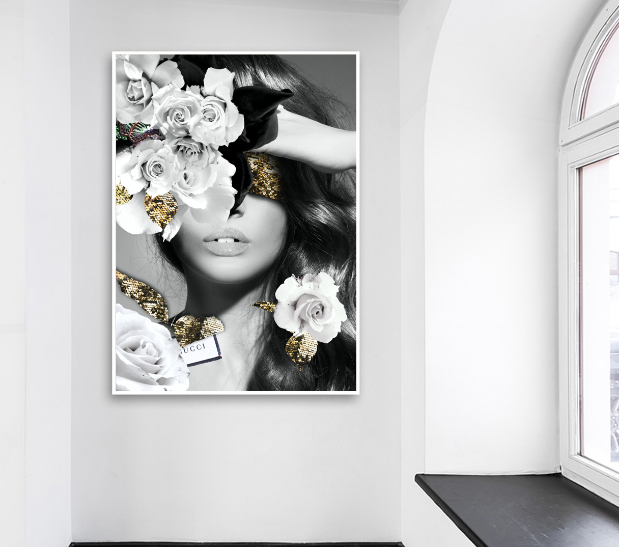 Interior Ave 90cm x 60cm White Framed Artwork - Gallery Quality Print - SuperSaverAU - view 2