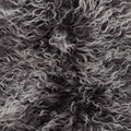 Interior Ave - Mongolian Fur Throw - 90CM - Charcoal Snow - SuperSaverAU - view 2