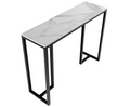 Interior Ave Stone Marble Console Table - Black & White, 100x30x78.5cm - SuperSaverAU - view 3