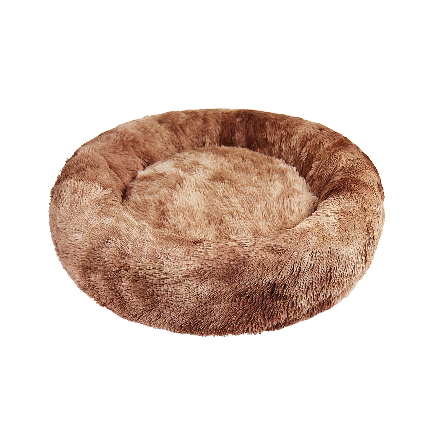 Pawfriends Round Pet Bed 120cm - Soft Plush, Non-Toxic, Non-Slip Base
