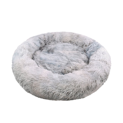 Pawfriends Pet Bed Round 90cm Soft Polyester Cushion for Dogs & Cats