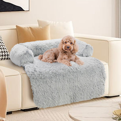 Kids Pet Sofa Bed L - Waterproof Calming Protector Cover for Dogs & Cats
