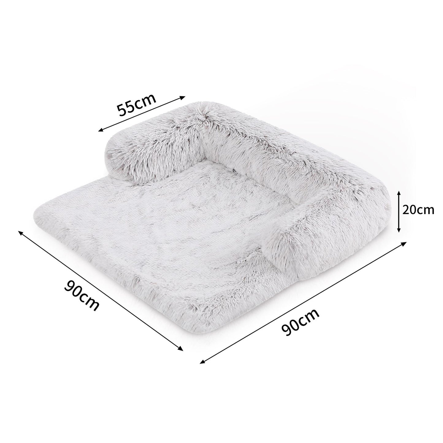 Kids Pet Sofa Bed M - Waterproof Calming Protector Cover for Dogs & Cats