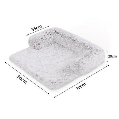 Kids Pet Sofa Bed M - Waterproof Calming Protector Cover for Dogs & Cats