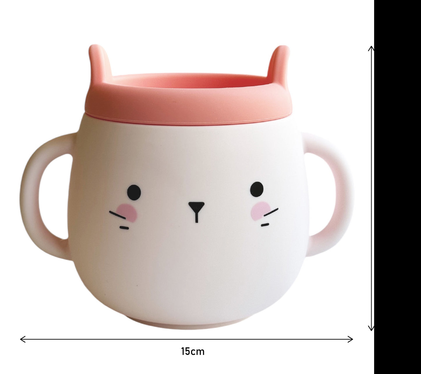 Whisker Wonderland Hydroponic Cat Grass Mug - Pink, Soil-Free, Reusable, Eco-Friendly