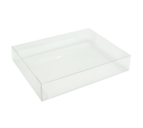 Clear PVC Wedding Gift Box 100 Pack - 15x15x4cm Folding Packaging - SuperSaverAU - view 1