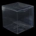 100 Pcs Clear PVC 8cm Cube Gift Boxes - Easy Assembly Wedding Favors - SuperSaverAU - view 1