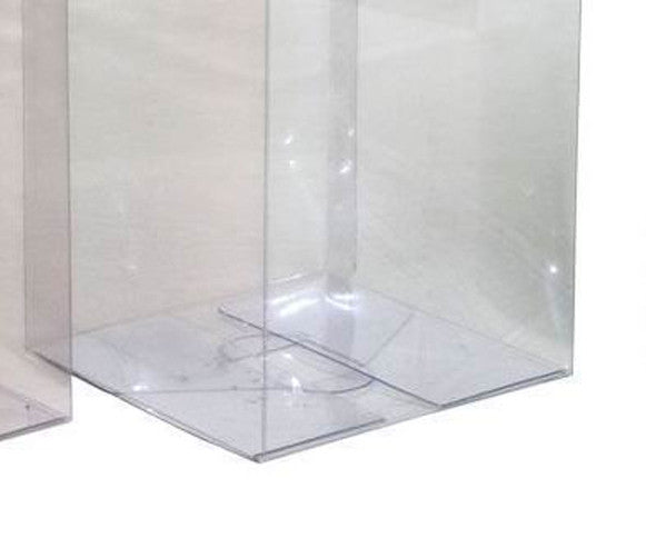 100 Pcs Clear PVC 9cm Cube Gift Boxes for Weddings & Exhibitions - SuperSaverAU - view 5