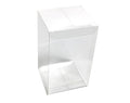 100 Pack of 8x8x10cm Clear PVC Plastic Folding Packaging Small rectangle/square Boxes for Wedding Jewelry Gift Party Favor Model Candy Chocolate Soap Box - SuperSaverAU - view 1