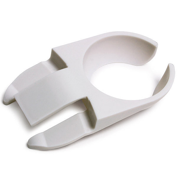 100 Pack Of 75mm White Wine Glass Dinner Lunch Plate Clip Holder - Stand Up Buffet Party  - Promotion Merchandise Gift - SuperSaverAU - view 1