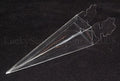10 pk Clear Pyramid Gift Box Unique Triangle Shape for Favors & Jewelry - SuperSaverAU - view 3