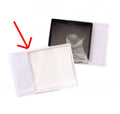 10pk White Square Presentation Box (15x15x4cm) w/ Clear PVC Lid - SuperSaverAU - view 3