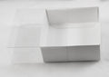 10pk White Square Presentation Box (8x8x2cm) w/ Clear PVC Lid - SuperSaverAU - view 4
