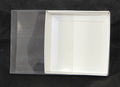 10pk White Square Presentation Box (8x8x2cm) w/ Clear PVC Lid - SuperSaverAU - view 5