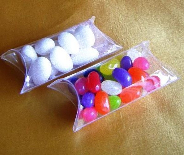 10pk Pillow-Shaped Card Gift Box Elegant Favors & Product Packaging