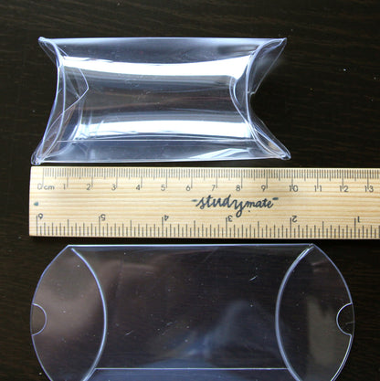 10pk Pillow-Shaped Card Gift Box Elegant Favors & Product Packaging