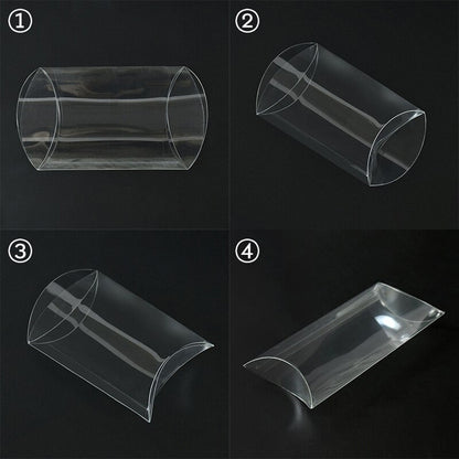 10pk Pillow-Shaped Card Gift Box Elegant Favors & Product Packaging