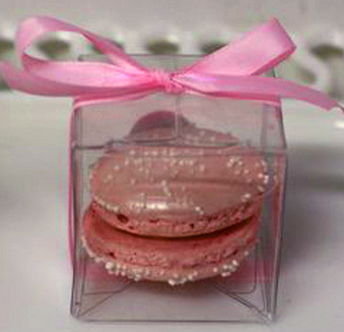 10pk Clear PVC Folding Gift Box (6x6x6cm) Small Favors & Jewelry