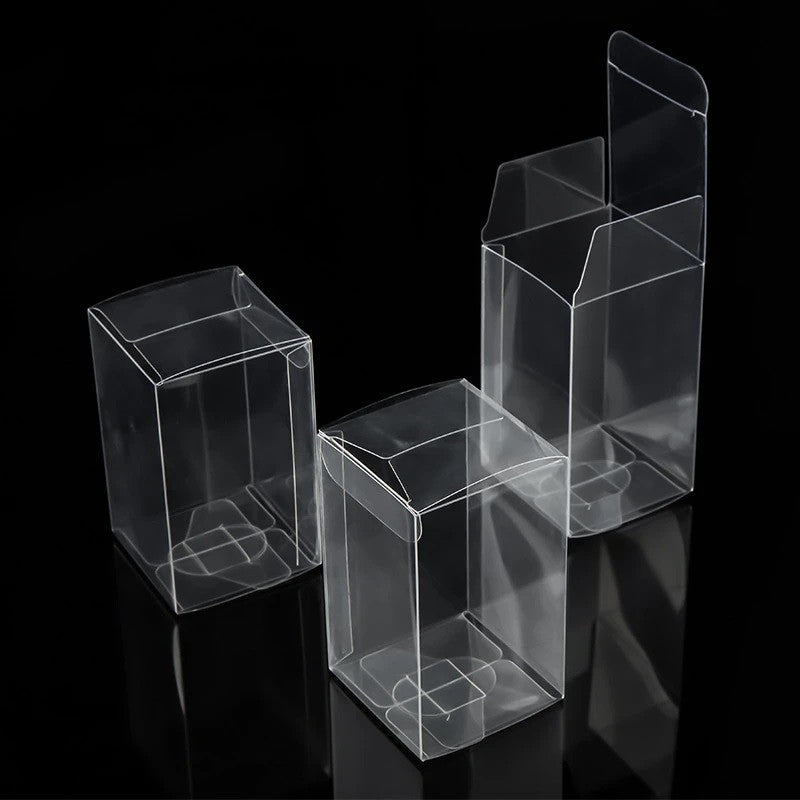 110pk Clear PVC Folding Gift Box (5x8cm) Small Favors & Jewelry