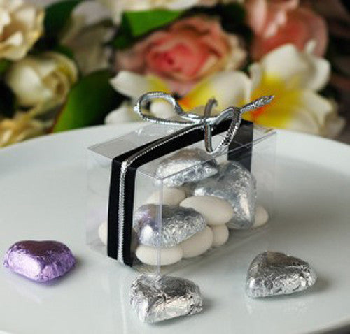 110pk Clear PVC Folding Gift Box (5x8cm) Small Favors & Jewelry - SuperSaverAU - view 7