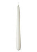 10 pack white wax 20cm taper church house vigil candleabra candle 2CM WIDE - SuperSaverAU - view 2