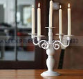 10 pack white wax 20cm taper church house vigil candleabra candle 2CM WIDE - SuperSaverAU - view 3