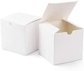 10 pk White Cube Gift Box ( 5x 5 x 5 cm) Folding Packaging for Favors  &  Jewelry - SuperSaverAU - view 1