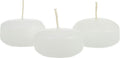 10 Pack of 6 Hour White Floating Candles - 5.8cm diameter - wedding party decoration - SuperSaverAU - view 2