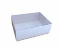 10 pk Large White Gift Box (17 x 25 x 5 cm) w/ Clear Lid for Hampers & Retail - SuperSaverAU - view 6