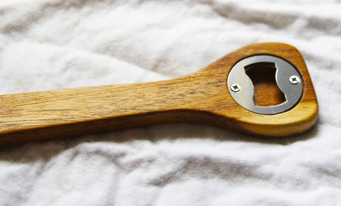 10 Piece Pack Wooden Spoon Bottle Opener 24cm - BBQ & Sports Award Gift - SuperSaverAU - view 2