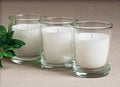 20 White Wax Clear Glass Holder Votive Candle - Wedding Event Centrepiece Table Decoration - SuperSaverAU - view 5