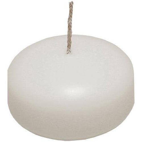 20 Pack of 4 Hour White Floating Candles - 4cm diameter - wedding party decoration - SuperSaverAU - view 1
