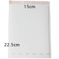 10 Piece Pack - 22.5cm x 15cm White Bubble Padded Envelope Bag Post Courier Shipping SMALL Self Seal - SuperSaverAU - view 4