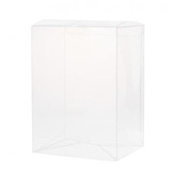 Clear PVC 22x14.5cm Rectangle Gift Boxes - 50 Pack for Exhibitions - SuperSaverAU - view 2